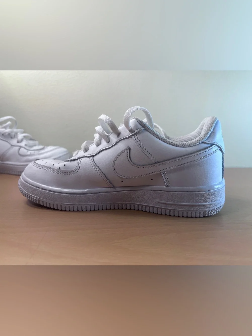 Nike Air Force 1 Low White Youth Shoes Size 2Y - 314193-117